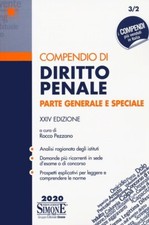Compendio di diritto penale parte generale e speciale Rocco Pezzano 2020