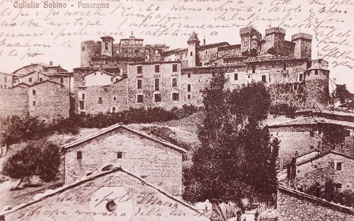 Cartolina collalto sabino - cartolina,