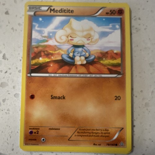 Pokemon meditite ex - 71/92,