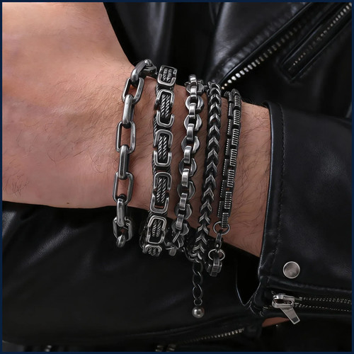 Bracciale uomo bizantino - uomo,