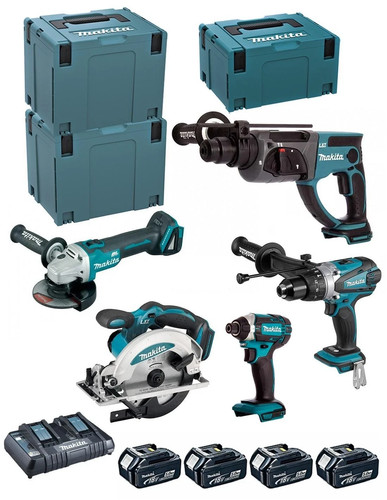 Makita kit dlx5039ptj dhp458 - kit,
