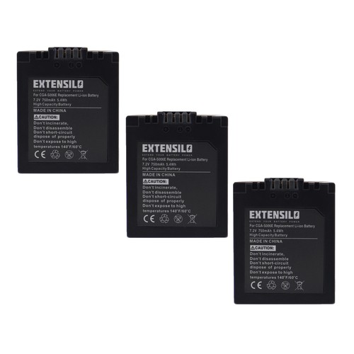 Batteria per panasonic - 3x,