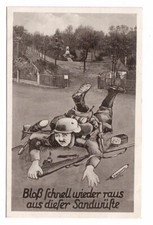 5692- Soldatenkarikatur *