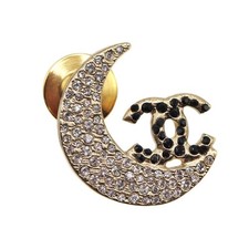 CHANEL Coco Mark Moon Spilla