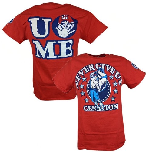 Shirt uomo john cena - t-shirt, red