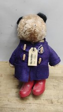 Orso Paddington Gabrielle Design 1981 14” RARO orso da viaggio ~ senza cappello ~ ottimo 
