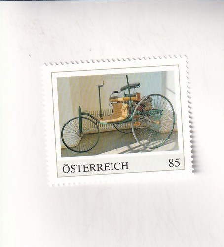 Francobollo austria auto - pm,