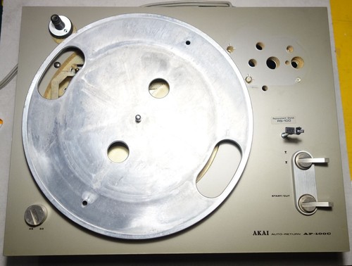 Platine vinyle akai 100c - platine,