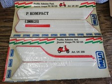 PARACOLPI PROFILO SCOCCA LATERALE PARAFANGO UTAH PIAGGIO VESPA PK S  NEW! 