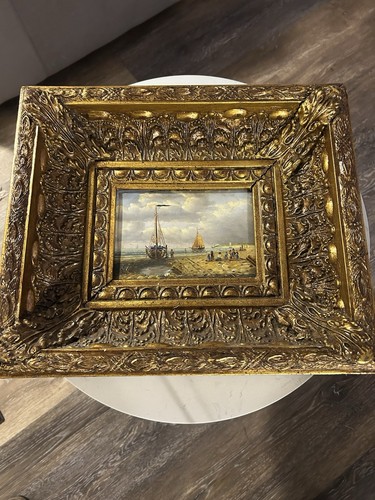 Dipinto olio raffigurante