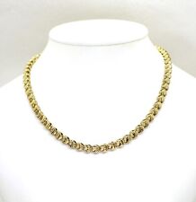Collana Girocollo a Catena in Oro Giallo 18k