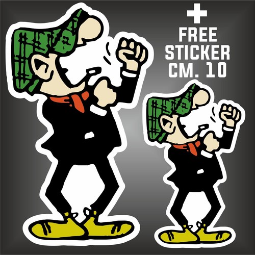 Adesivo andy capp - capp, sticker