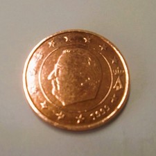 BELGIO - MONETA DA 5 CENTESIMI DI EURO DEL 1999