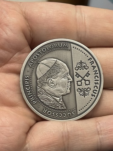 Medaglia papa francesco - medaglia,