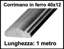 barra in ferro corrimano pieno