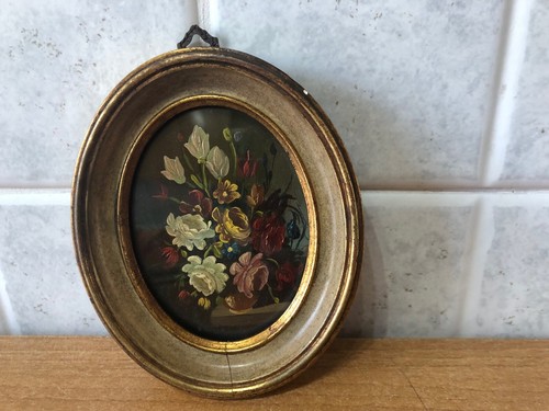 Vecchia miniatura quadro - miniatura,