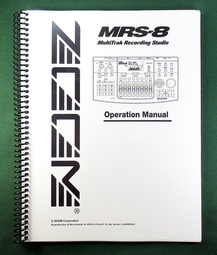 Zoom mrs manuale di - mrs-8,