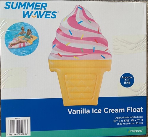 Galleggiante piscina gelato
