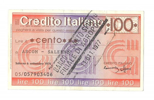 Miniassegni compensato - miniassegni,