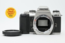 [CLA'd Mint] Pentax MZ-3 fotocamera reflex pellicola 35 mm argento (ingranaggi sostituiti!) Cappellino corpo