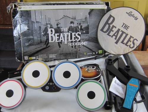 Beatles rock band - box, set