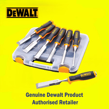 DeWalt DWHT48305-P Set di scalpelli 6 pezzi con coltello scalpello a colpo laterale libero