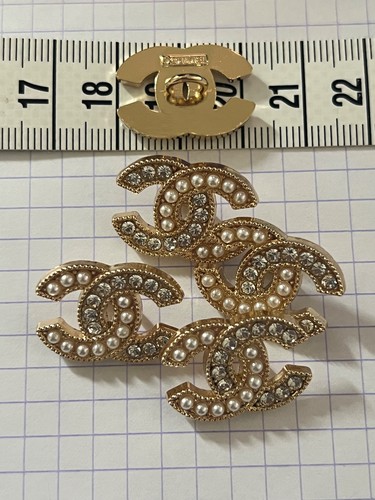 Boutons chanel vintage - 5,