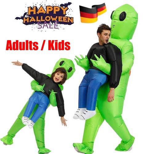 Costume gonfiabile alieno per