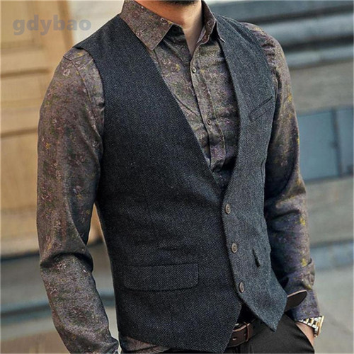 Gilet uomo giacca righe - , tweed