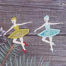 Ballerina shaker metallo