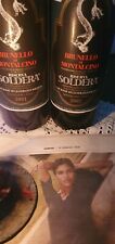 BRUNELLO  MONTALCINO RISERVA  SOLDERA  ANNATA  2001 e ANNATA 2002 LT 0,750