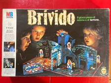 Brivido MB Gioco tavola completo vintage azione terrore teschio