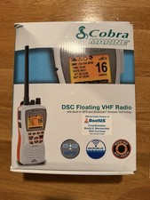 RADIO MARINA VHF portatile galleggiante Cobra DSC con caricatore GPS e Bluetooth HH600