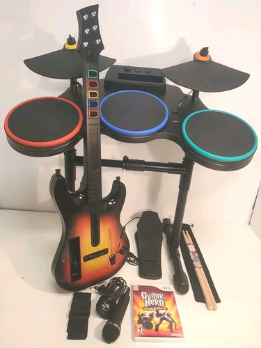 Wii guitar hero world tour - world, set