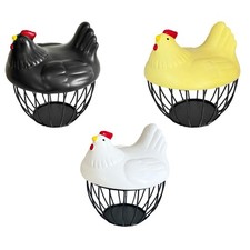 Cestino Porta Uova in Ferro