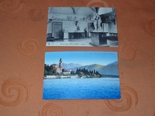 2x Cartolina - Lago di Como -