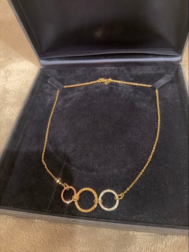 Collana coach oro anelli - oro,