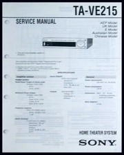 Amplificatore Sony TA-VE215