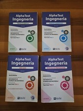 Alpha Test Ingegneria (12ᵃ Edizione) Kit Completo, Come Nuovo, 2019