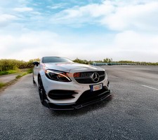 Spettacolare LAMA ANTERIORE *CARBONIO* TUNING per Mercedes Classe A W176 177 B C