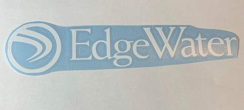 Edgewater barche logo die - edgewater, cut