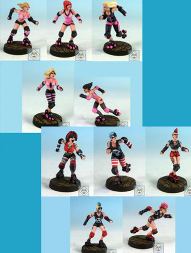 Impact city roller derby set - city,