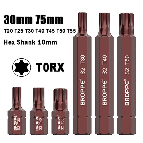 Torx bit bits t20 t25 - t25, t30