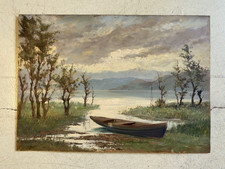 ANTICO DIPINTO OLIO TAVOLA