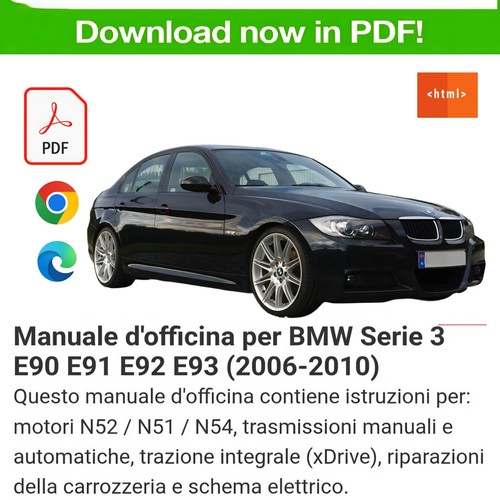 Manuale officina per bmw - manuale,