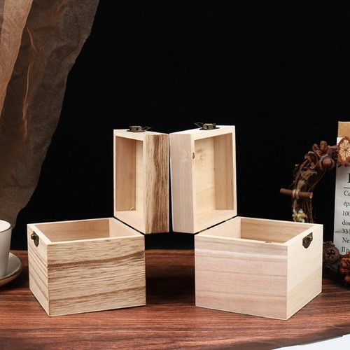 Scatola legno quadrata - di,