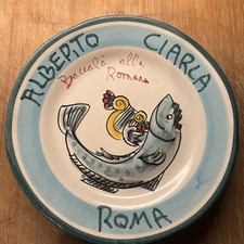Piatto Buon Ricordo Alberto