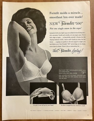 Reggiseno formfit 500 1961 - formfit,