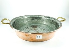 Antique Copper Two Handle Pan
