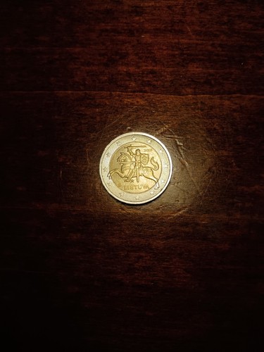Moneta euro rara lietuva - moneta,